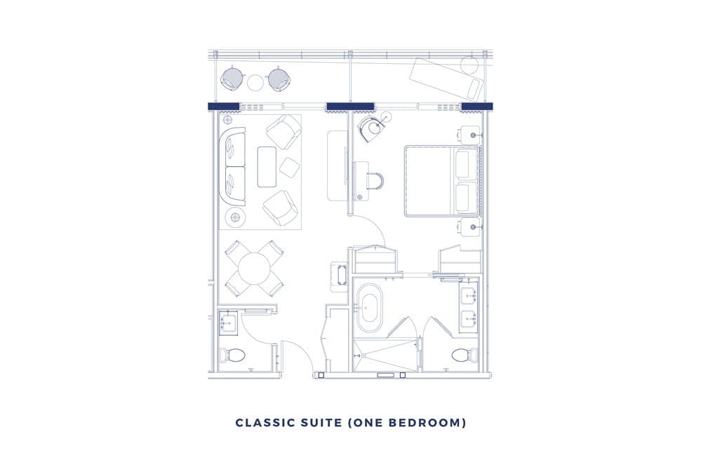 Classic Suite floor plan