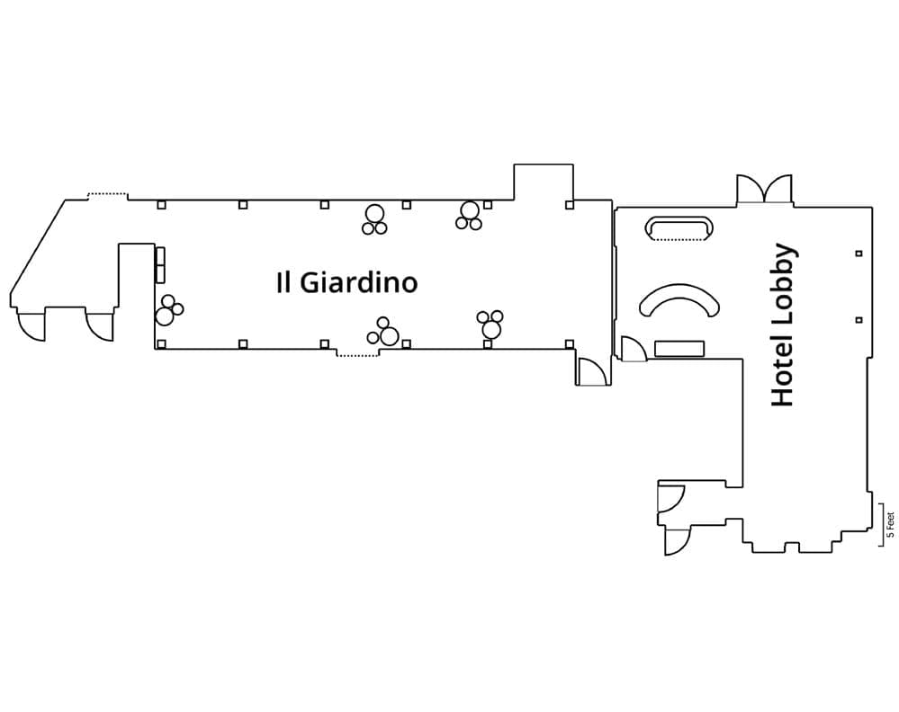 IL Giardino floor plan